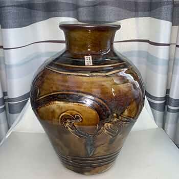 ◉本日限定◉ 照屋窯　照屋佳信　大壺　花瓶　指描き　やちむん 618jcI-+tGL._UF350,350_QL50_.jpg